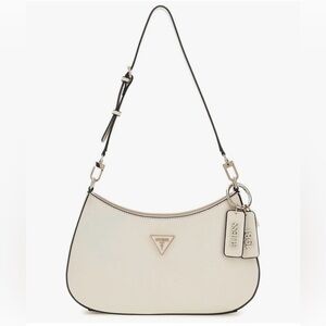 Guess Elegant Cream Shoulder Bag